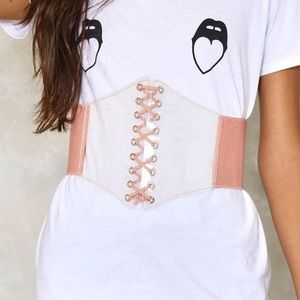 Clear Corset Belt